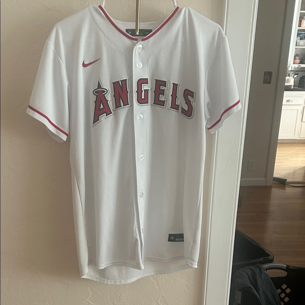 Nike White Los Angeles Angels Jersey